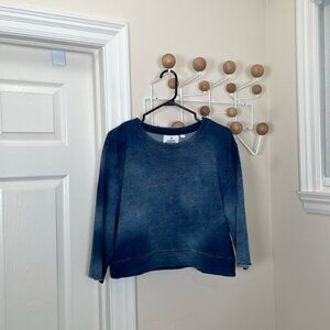 Cheap Monday Cropped Boxie Long Sleeve Sweat Shirt Top